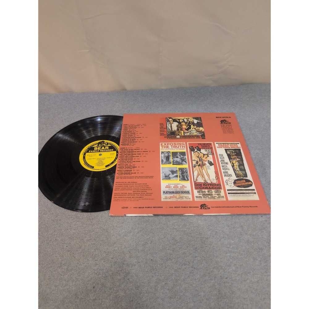 Conway Twitty Rock n Roll Years Vinyl LP Bear Family Records BFX 15174/4 1985 - Picture 2 of 2